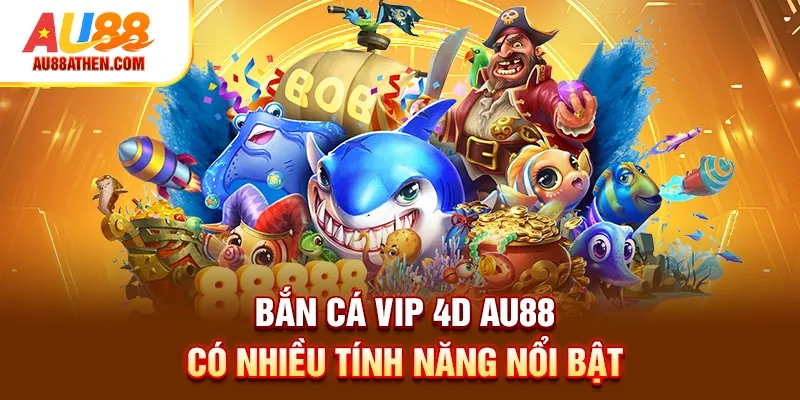 Bắn Cá VIP 4D - Trò Chơi Giải Trí đỉnh Cao, Thưởng Giá Trị - Sabet